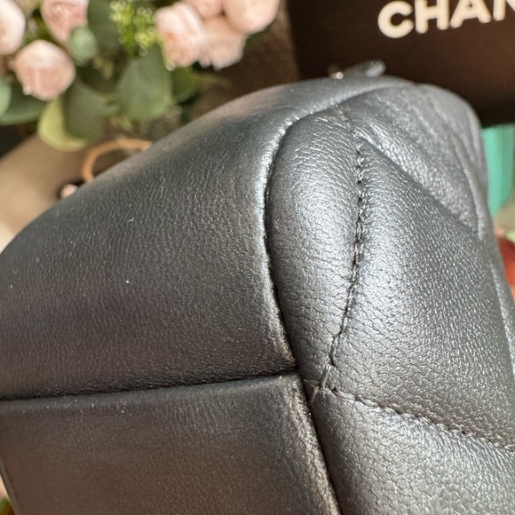 CHANEL Diamond Stitch Camera Bag in Dark Silver Grey*PRICE is FIRM* - Picture 16 of 17